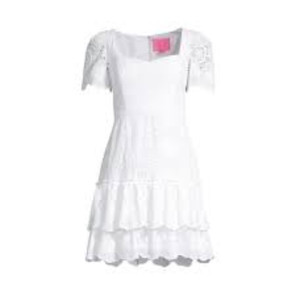 LILLY PULITZER Bonni Tiered Layered Dress NWT 12 - Picture 3 of 5